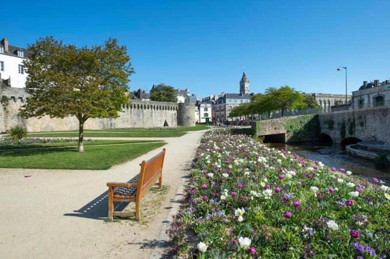 La Casa De Sophie T3 Avec Jardinet, Parking Prive - Port De Vannes Exteriér fotografie