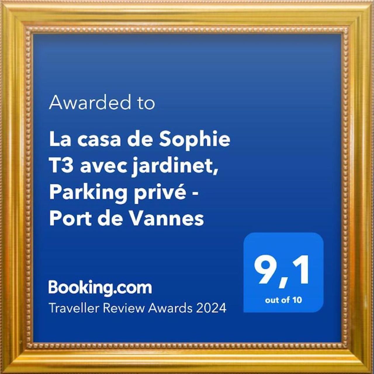 La Casa De Sophie T3 Avec Jardinet, Parking Prive - Port De Vannes Exteriér fotografie